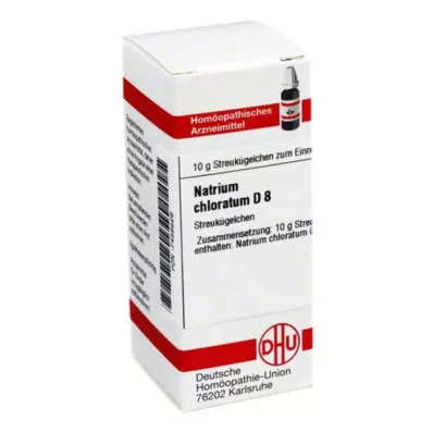 NATRIUM CHLORATUM D 8 guľôčok, 10 g