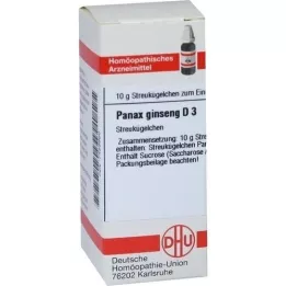 PANAX GINSENG D 3 guľôčky, 10 g