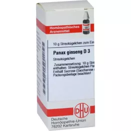 PANAX GINSENG D 3 guľôčky, 10 g