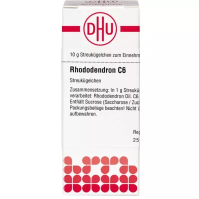 RHODODENDRON C 6 guľôčok, 10 g