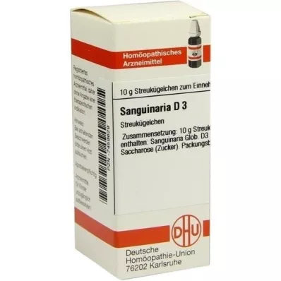 SANGUINARIA D 3 guľôčky, 10 g