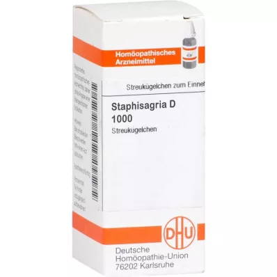 STAPHISAGRIA D 1000 guľôčok, 10 g