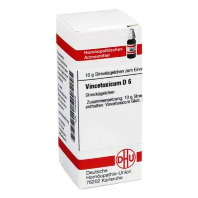 VINCETOXICUM D 6 guľôčok, 10 g