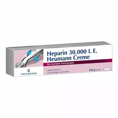 Heparín 30 000 IU Heumann krém, 100 g Heparín 30 000 IU Heumann krém, 100 g