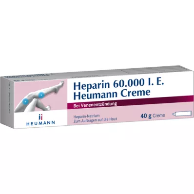 HEPARIN 60 000 Heumannov krém, 40 g