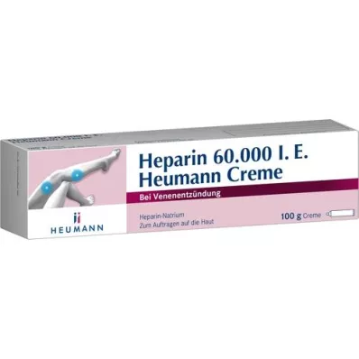 HEPARIN 60 000 Heumannov krém, 100 g