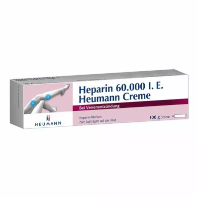 Heparín 60 000 IU Heumann krém, 100 g