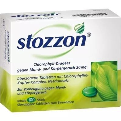 STOZZON Chlorofyl obalené tablety, 100 ks