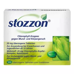 STOZZON Chlorofyl obalené tablety, 100 ks