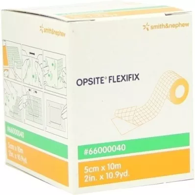 OPSITE Flexifix PU-Fólia 5 cmx10 m nesterilná, 1 ks