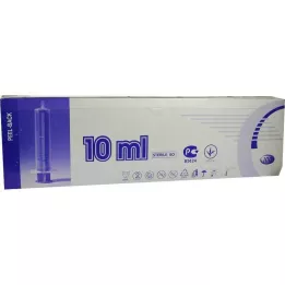 SPRITZE 10 ml 2-dielny Luer excenter, 100 ks