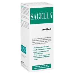 SAGELLA aktívne intímne umývacie mlieko, 100 ml