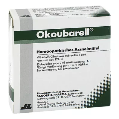 OKOUBARELL Ampulky, 10X2 ml