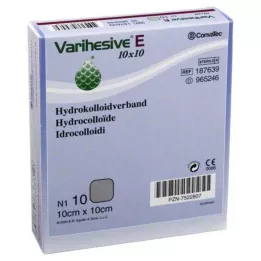 VARIHESIVE E 10x10 cm HKV hydroaktívne, 10 ks