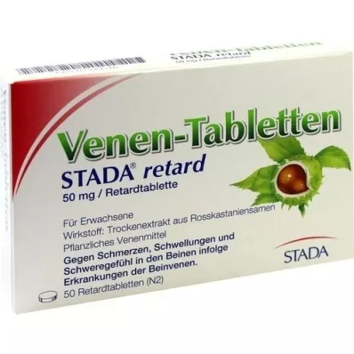 VENEN-TABLETTEN STADA retardér, 50 ks