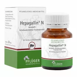 HEPAGALLIN N Obalené tablety, 50 ks