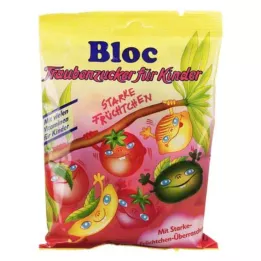 BLOC Dextróza pre deti, vrecúška s rôznymi príchuťami, 75 g