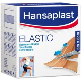 HANSAPLAST Elastické náplasti 8 cmx5 m, 1 ks