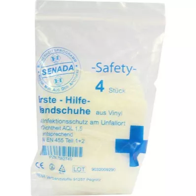Rukavice Senada Safty, 4 ks Rukavice Senada Safty, 4 ks