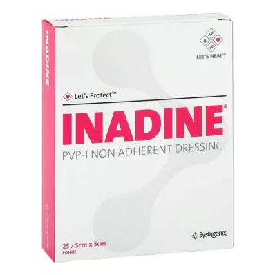 Inadine masťová gáza s Pvp Io, 25 ks Inadine masťová gáza s Pvp Io, 25 ks
