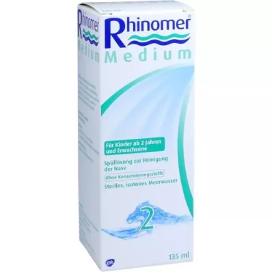 RHINOMER 2 stredné roztoky, 135 ml