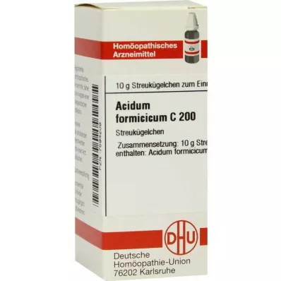 ACIDUM FORMICICUM C 200 guľôčok, 10 g