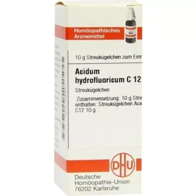 ACIDUM HYDROFLUORICUM C 12 guľôčok, 10 g