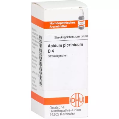 DHU Acidum picrinicum D 4 globule, 10 g DHU Acidum picrinicum D 4 globule, 10 g
