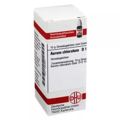 DHU Aurum chloratum D 12 guľôčok, 10 g DHU Aurum chloratum D 12 guľôčok, 10 g