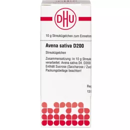 AVENA SATIVA D 200 globúl, 10 g