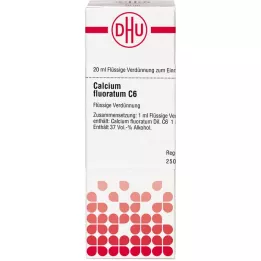 CALCIUM FLUORATUM C 6 riedenie, 20 ml