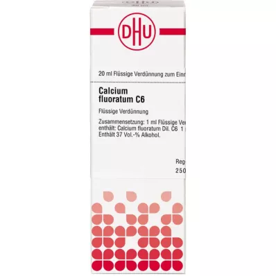 CALCIUM FLUORATUM C 6 riedenie, 20 ml