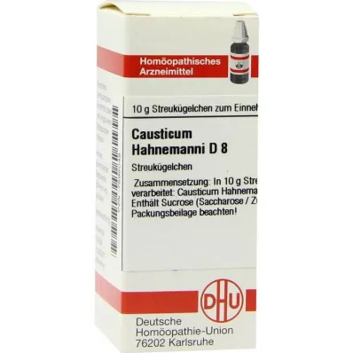 DHU causticum Hahnemanni D 8 guľôčok, 10 g DHU causticum Hahnemanni D 8 guľôčok, 10 g