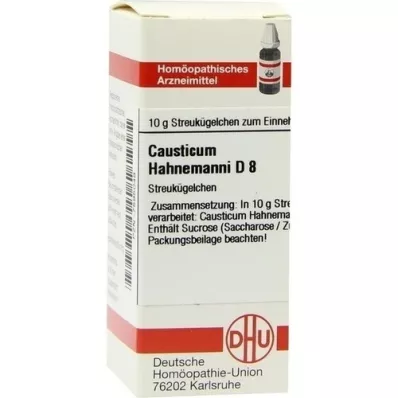 CAUSTICUM HAHNEMANNI D 8 guľôčok, 10 g
