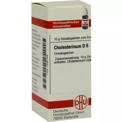 CHOLESTERINUM D 6 guľôčok, 10 g