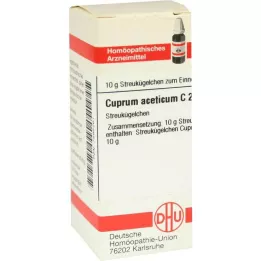 CUPRUM ACETICUM C 200 guľôčok, 10 g