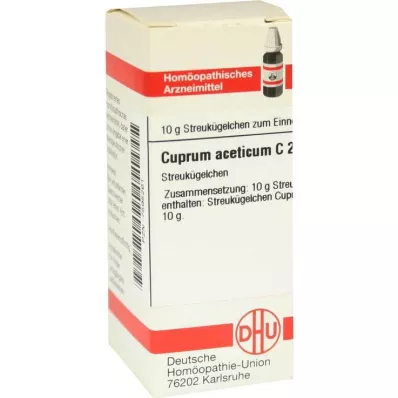 CUPRUM ACETICUM C 200 guľôčok, 10 g CUPRUM ACETICUM C 200 guľôčok, 10 g