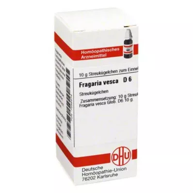 DHU Fragaria vesca D 6 guľôčky, 10 g