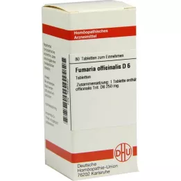 FUMARIA OFFICINALIS D 6 tabliet, 80 kapsúl