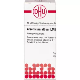 ARSENICUM ALBUM LM III Riedenie, 10 ml