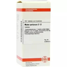 MATER PERLARUM D 12 tabliet, 200 kapsúl