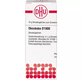 OKOUBAKA D 1000 guľôčok, 10 g