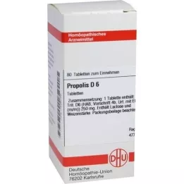 PROPOLIS D 6 tabliet, 80 kapsúl