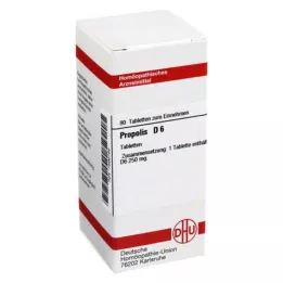 PROPOLIS D 6 tabliet, 80 kapsúl