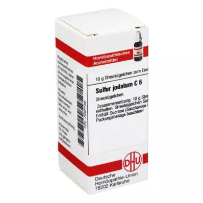 SULFUR JODATUM C 6 guľôčok, 10 g