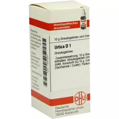 URTICA D 1 guľôčky, 10 g URTICA D 1 guľôčky, 10 g