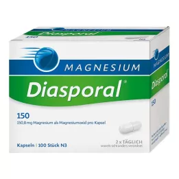 MAGNESIUM DIASPORAL 150 kapsúl, 100 ks