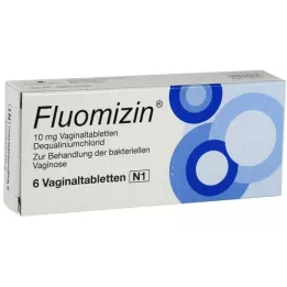 FLUOMIZIN 10 mg vaginálne tablety, 6 ks