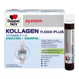 DOPPELHERZ Ampulky systému Kolagén 11.000 Plus, 30X25 ml
