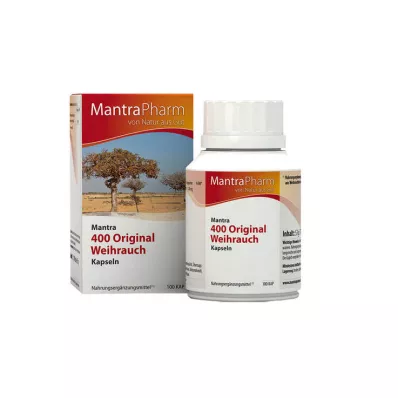 MANTRA 400 Original Frankincense Capsules, 100 kapsúl